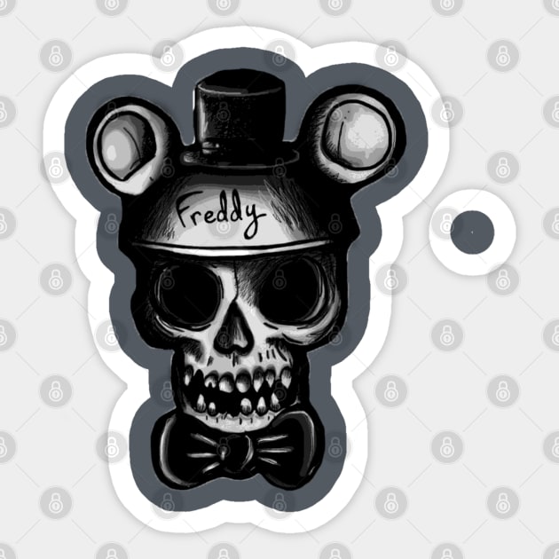 Freddy Fazbearland Sticker by Bat13SJx